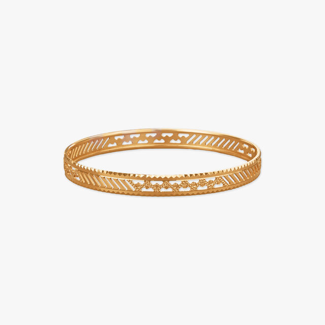 Serene Flow Gold Bangles