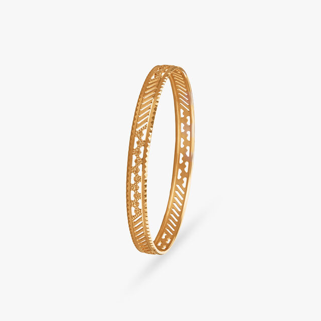 Serene Flow Gold Bangles