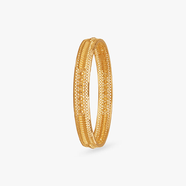 Celestial Drape Gold Bangles