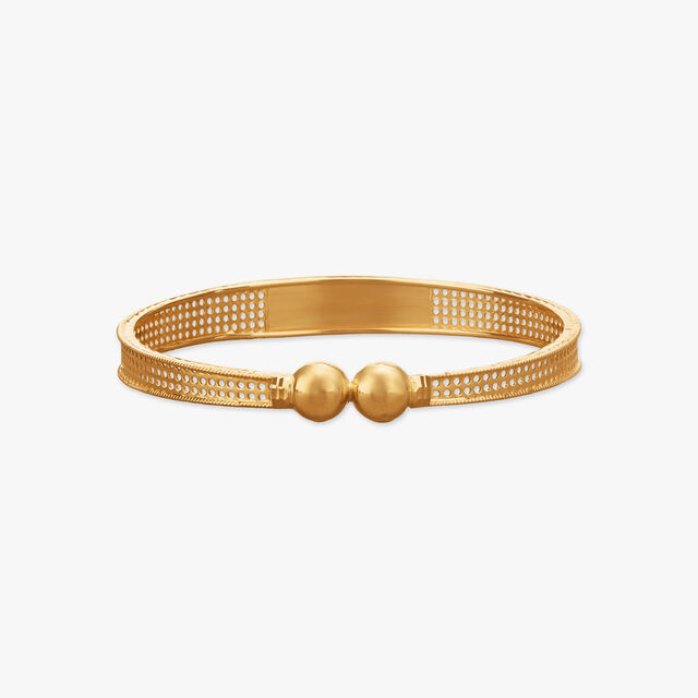 Orbis Gleam Gold Bangles