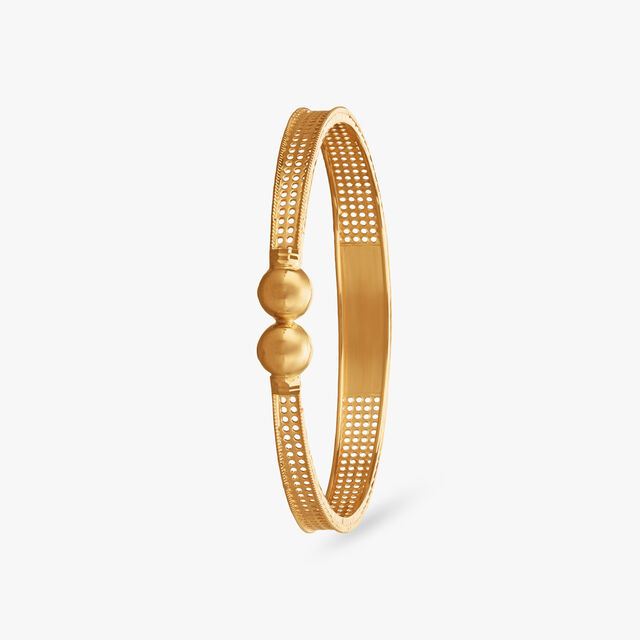 Orbis Gleam Gold Bangles