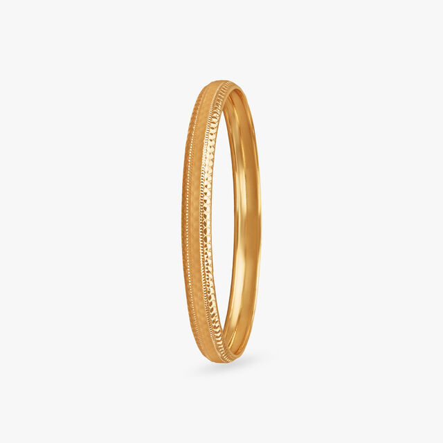 Twined Radiance Gold Bangles