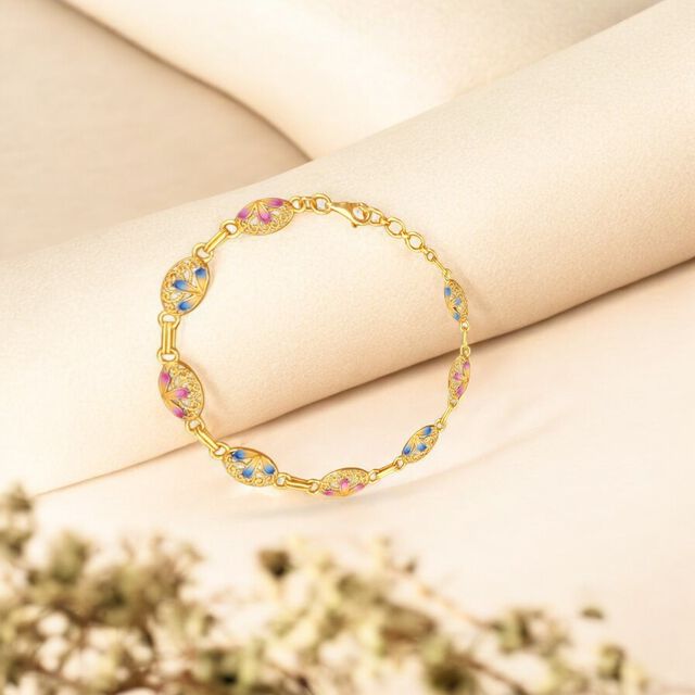 Candy Gleam Gold Bracelet 