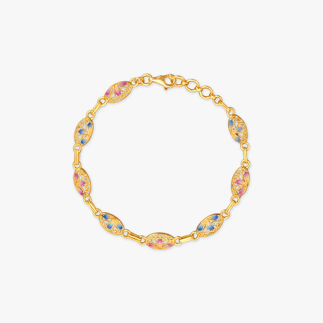 Candy Gleam Gold Bracelet 2