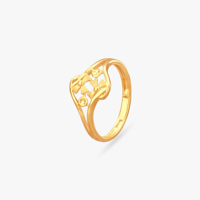 Star Whisper Gold Ring
