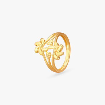Blossom Vine Gold Ring