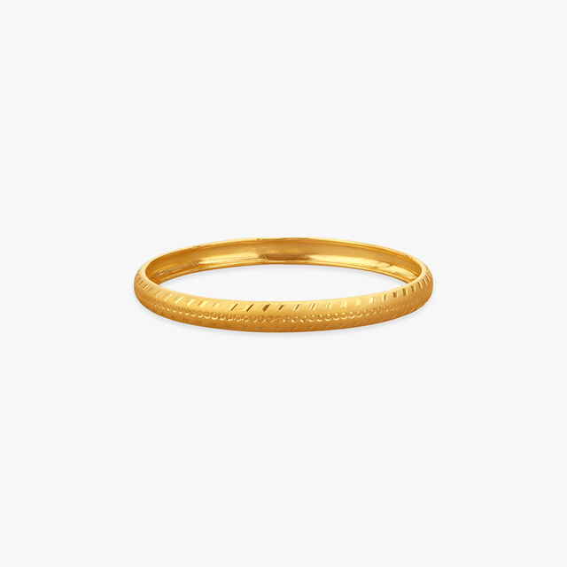 Ember Edge Gold Bangles