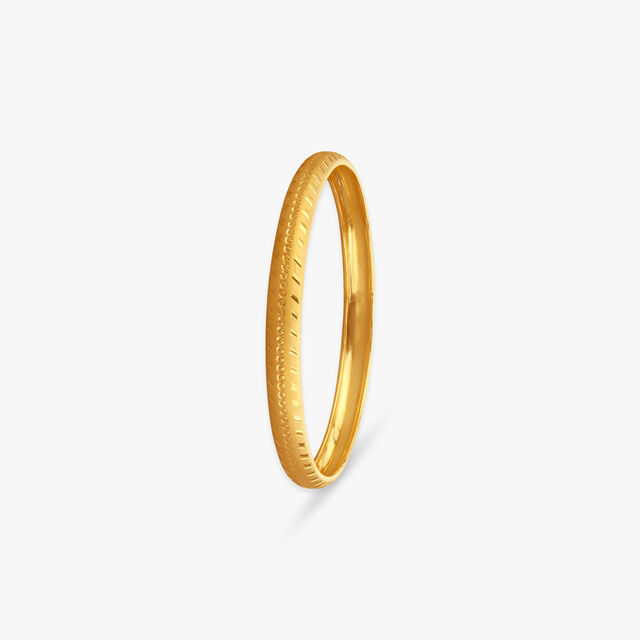 Ember Edge Gold Bangles