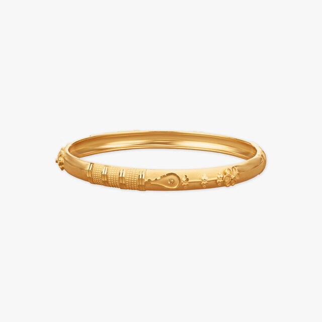 Imperial Gleam Gold Bangles