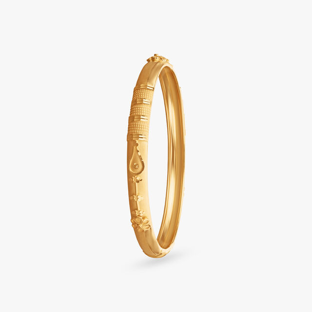 Imperial Gleam Gold Bangles