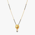 Etched Aura Gold Mangalsutra 2