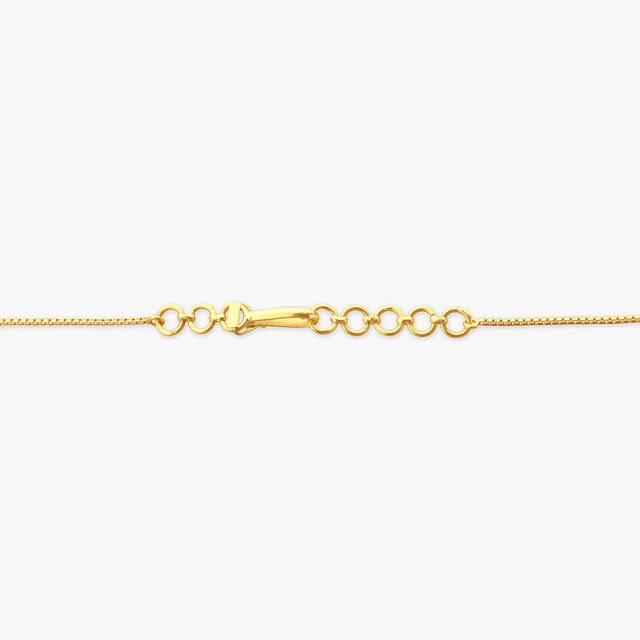 Etched Aura Gold Mangalsutra 3