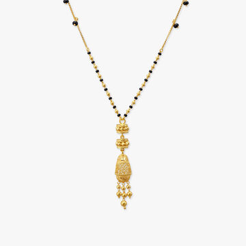 Ornate Ghunghroo Gold Mangalsutra