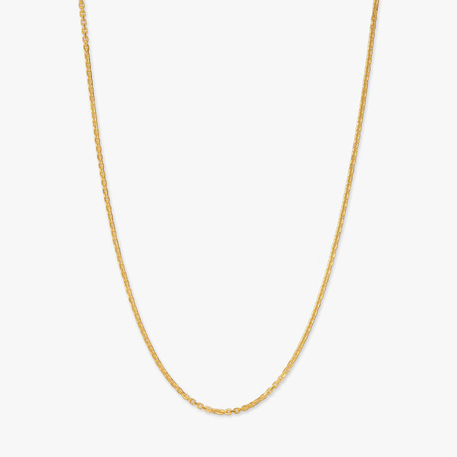 Subtle Gleam Gold Chain