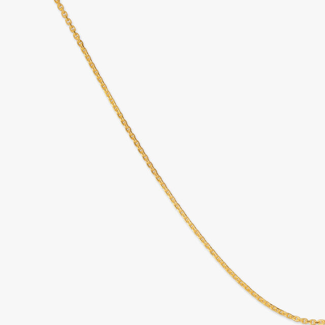Subtle Gleam Gold Chain