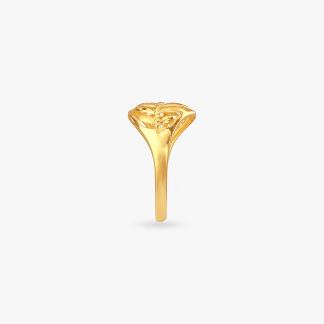 Fern Whisper Gold Ring