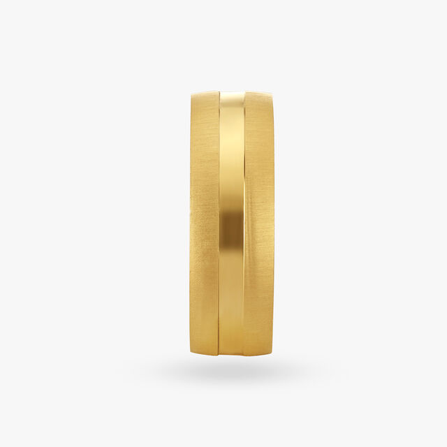 Sculpted Men's Gold Finger Ring 5