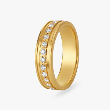 Glimmer Diamond Finger Ring for Men