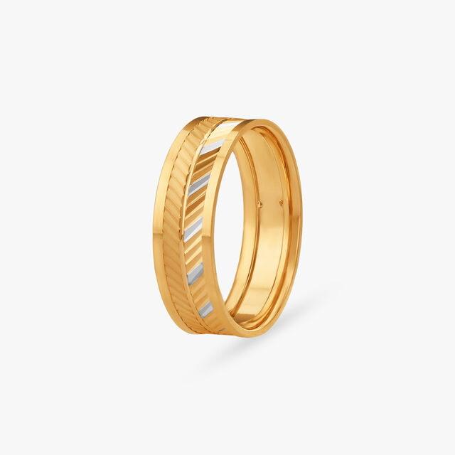 Tanishq 22KT Gold Finger Ring