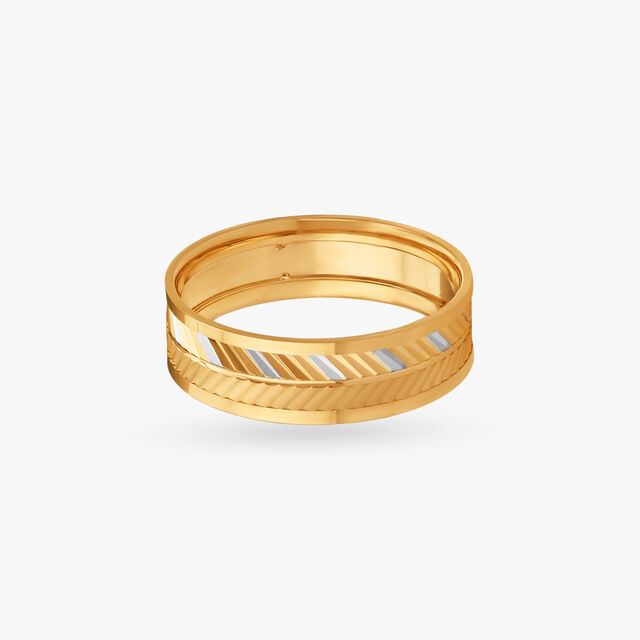 Tanishq 22KT Gold Finger Ring