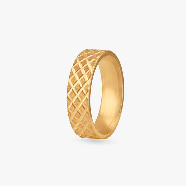 Tanishq 22KT Gold Finger Ring
