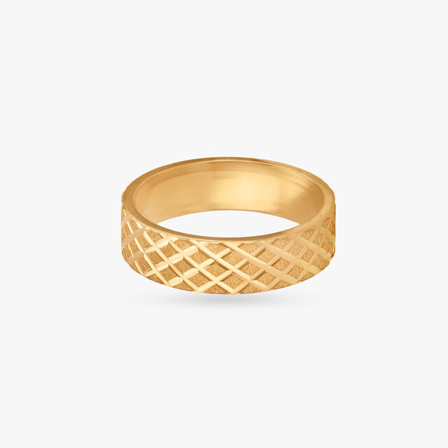 Tanishq 22KT Gold Finger Ring