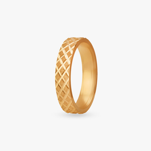 Tanishq 22KT Gold Finger Ring
