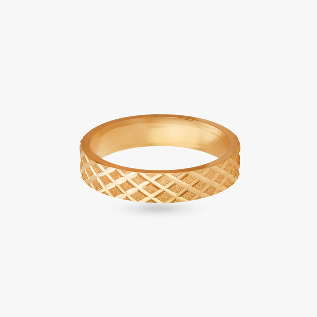 Tanishq 22KT Gold Finger Ring