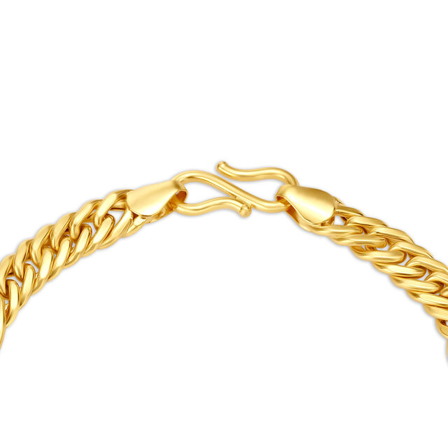 Link Chain Style Gold Bracelet For Men,,hi-res 2
