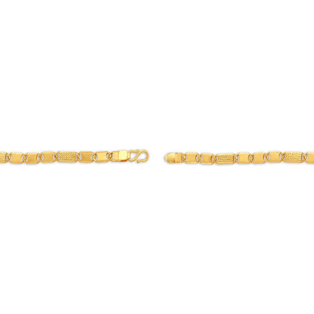 Aesthetic Link Gold Bracelet For Men 2