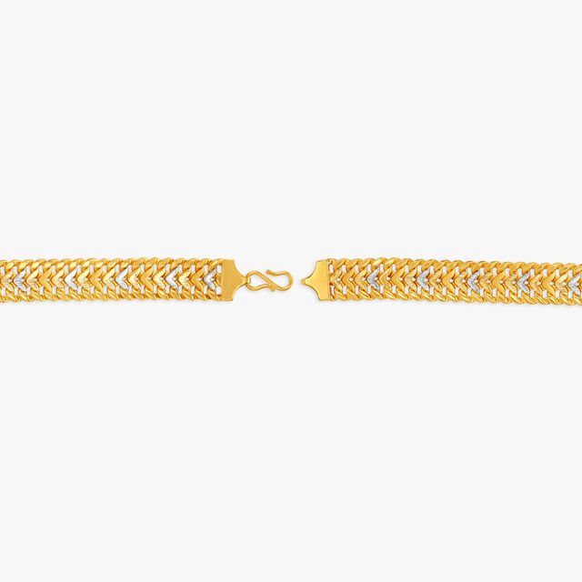 Striking Broad Bracelet for Men,,hi-res