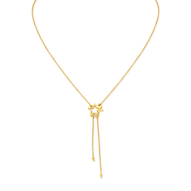Kids Fashionanble Star Pattern Gold Chain for Kids 