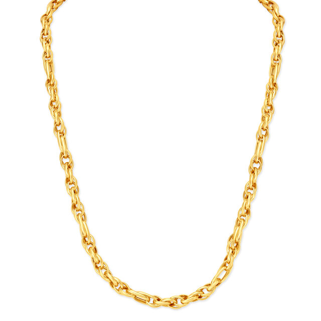Brilliant Handmade Gold Chain for men 