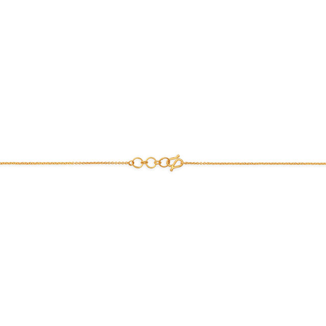 Cute Fly Shaped Gold Pendant with Chain For Kids