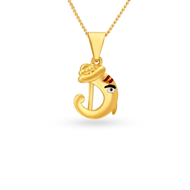 Buy Sublime Lord Ganesha Pendant for Kids at Best Price Tanishq US