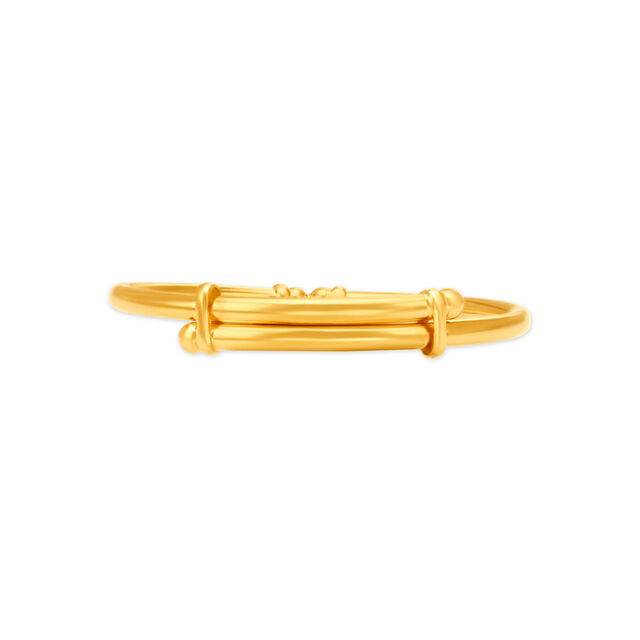Signature Gold Bangle for Kids 3