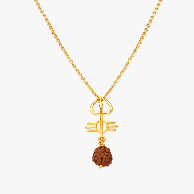 Divine Rudraksh Pendant with Chain
