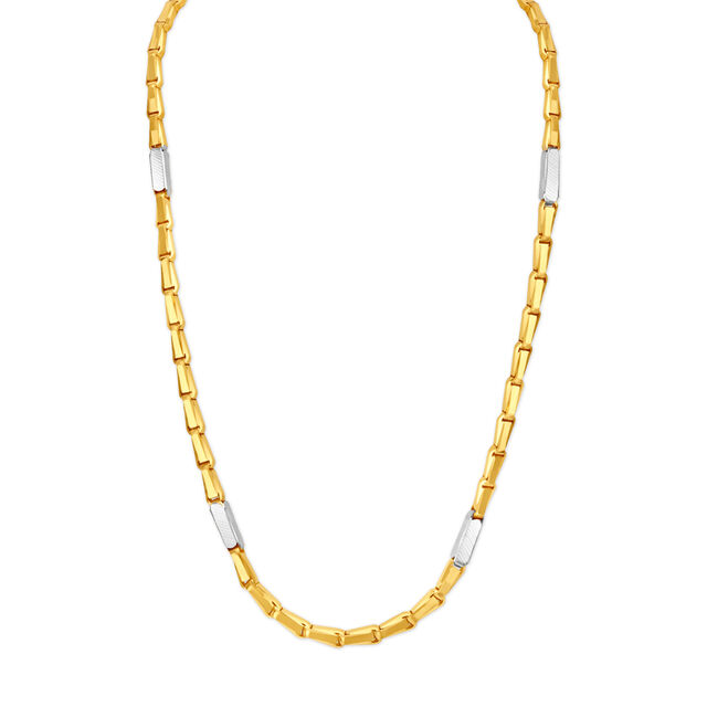 22k Gold Tanishq Chain Design For Man Buy Marvellous Gold Chain