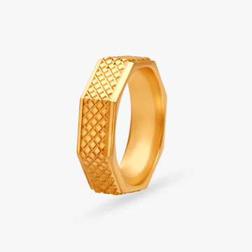 Stylish Octagonal Ring for Men