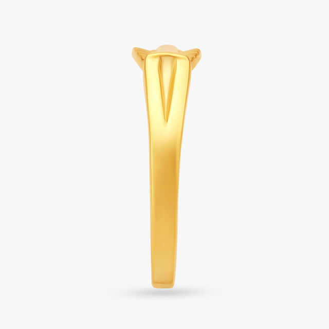 Guiding Path Gold Ring