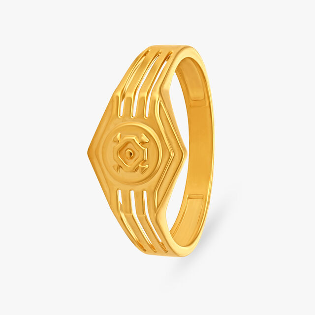 Geometric Ring for Men