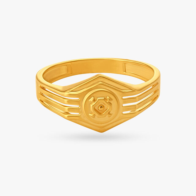 Geometric Ring for Men
