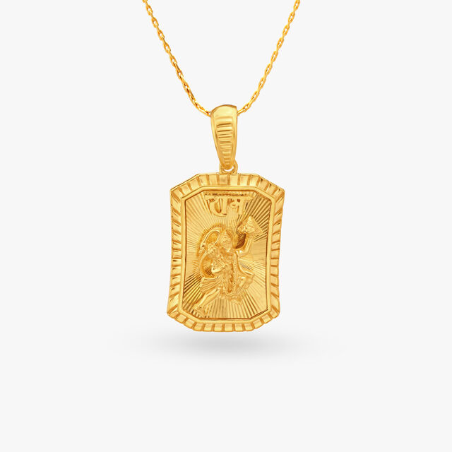 Buy Hanuman Pendant at Best Price Tanishq US
