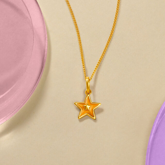 Stars Shine Down Peg Pendant for Kids