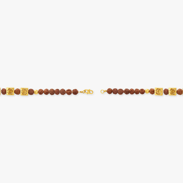 Elegant Om Rudraksha Bracelet 3