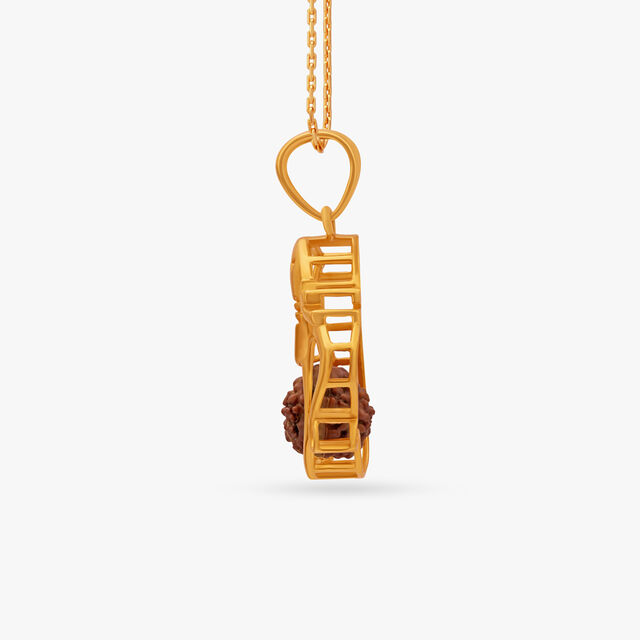 Sacred Lord Ganesha Rudraksh Pendant 2
