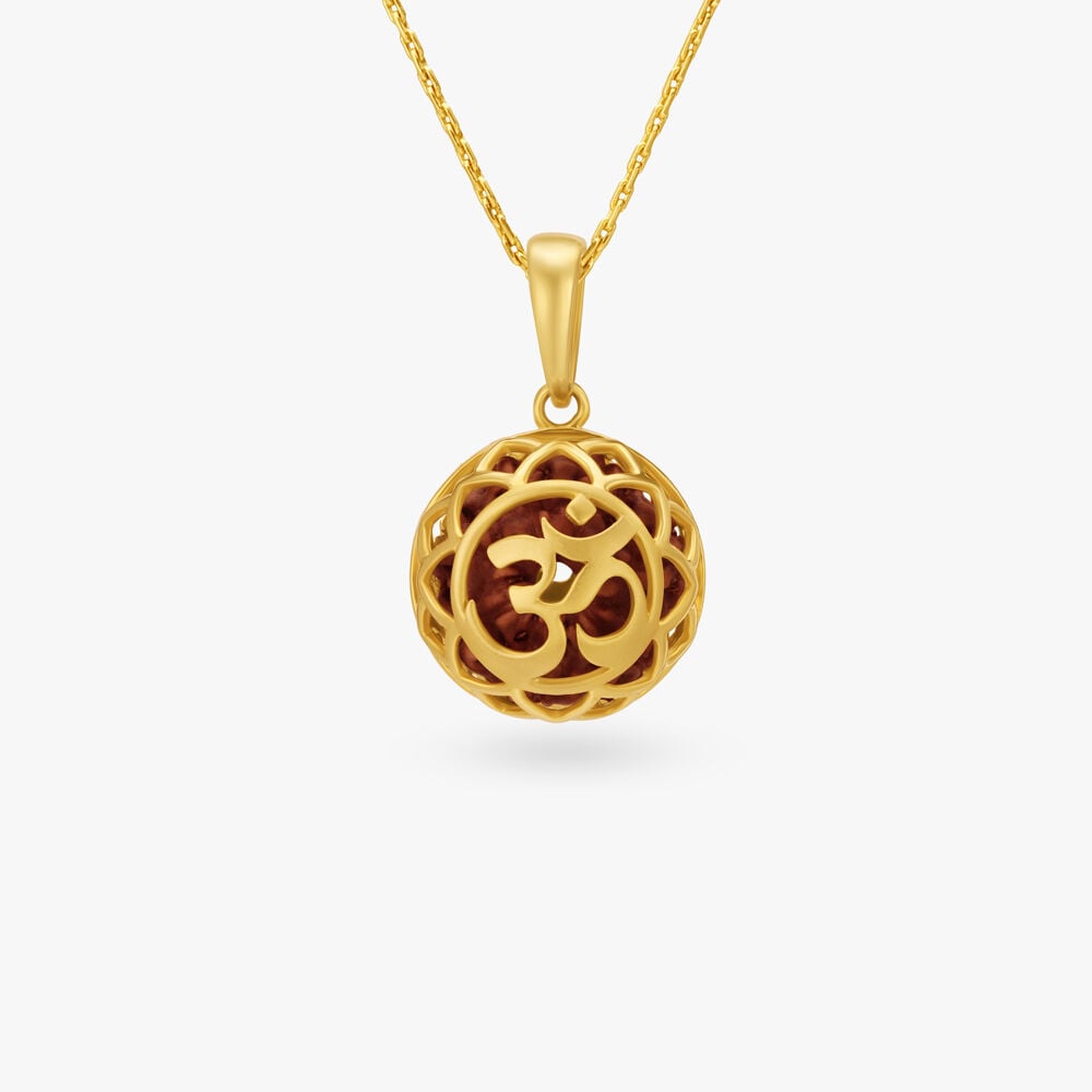 Om pendant tanishq discount