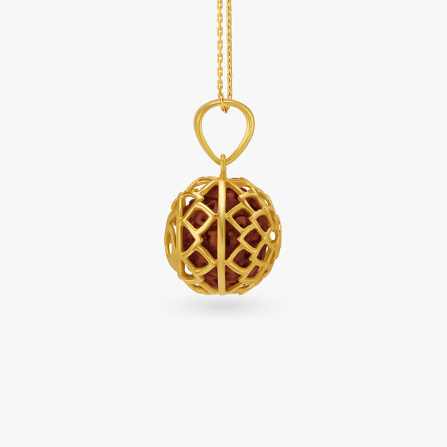 Om Rudraksh Pendant 2