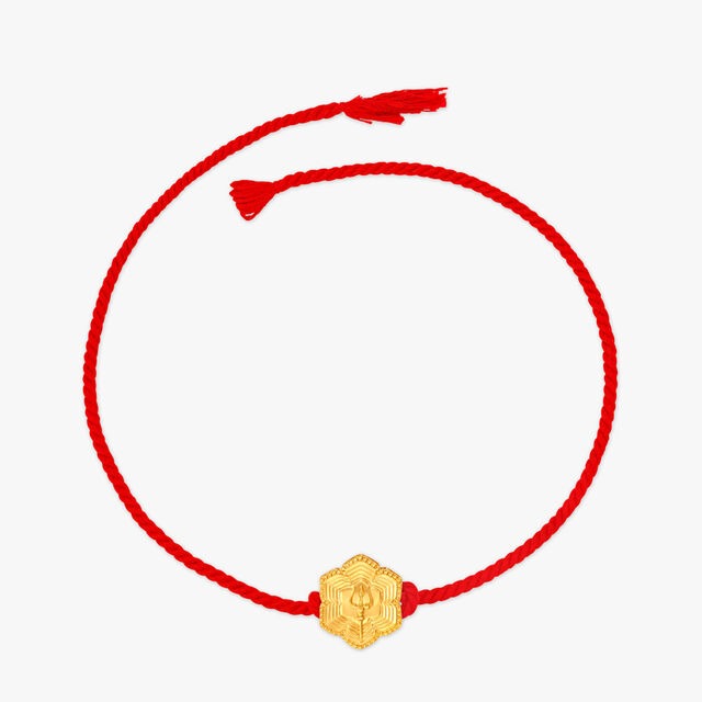 Exquisite Trimurti Rakhi Pendant 