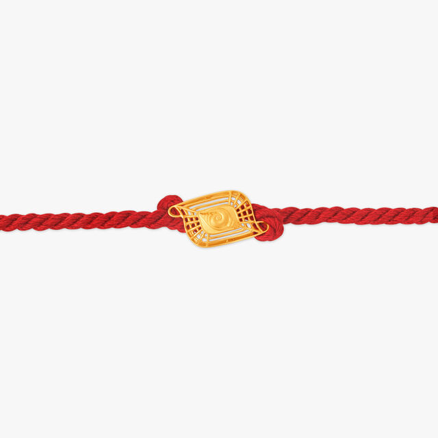 Serene Trimurti Rakhi Pendant,,hi-res 3